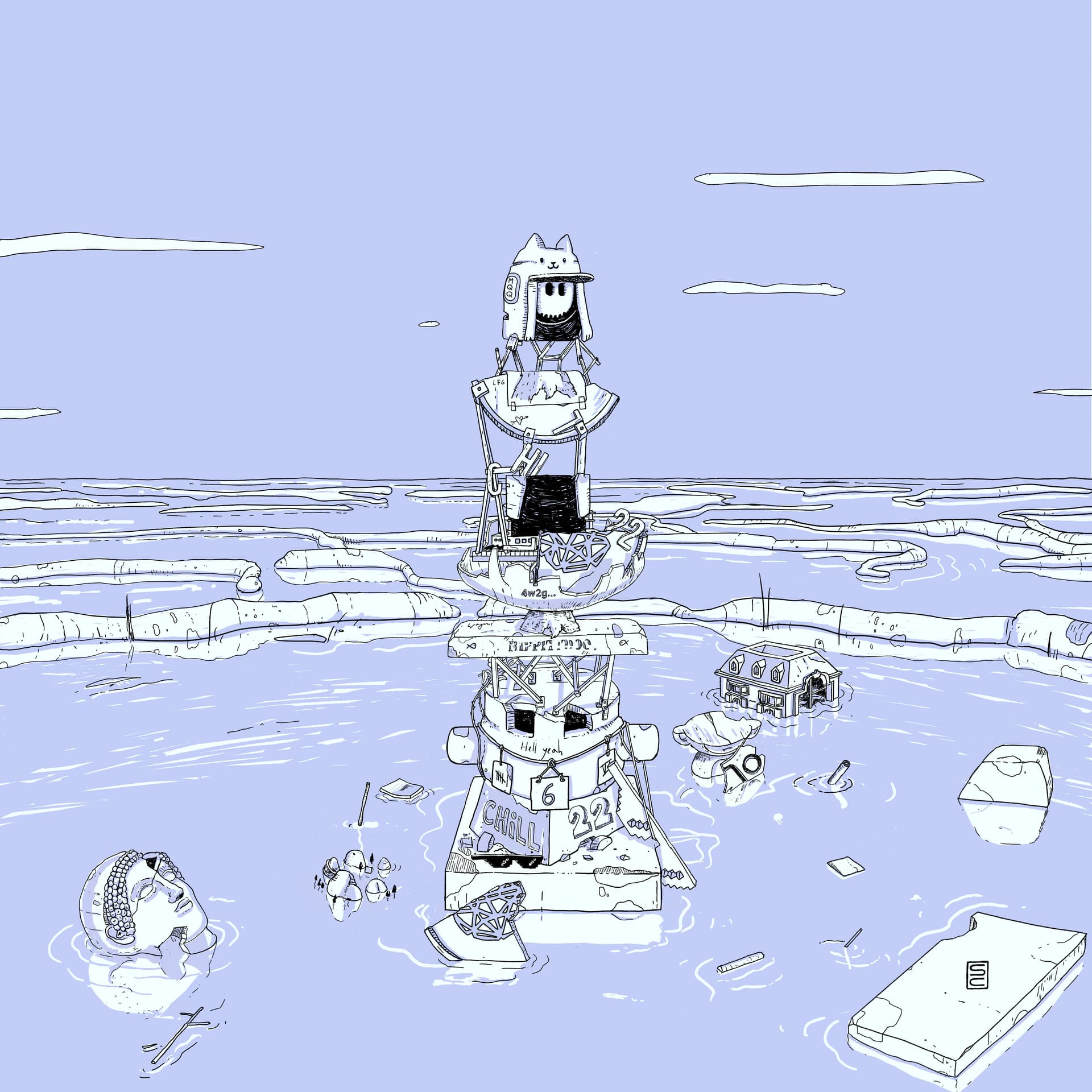 Totem #3 by Sirius Crocodile