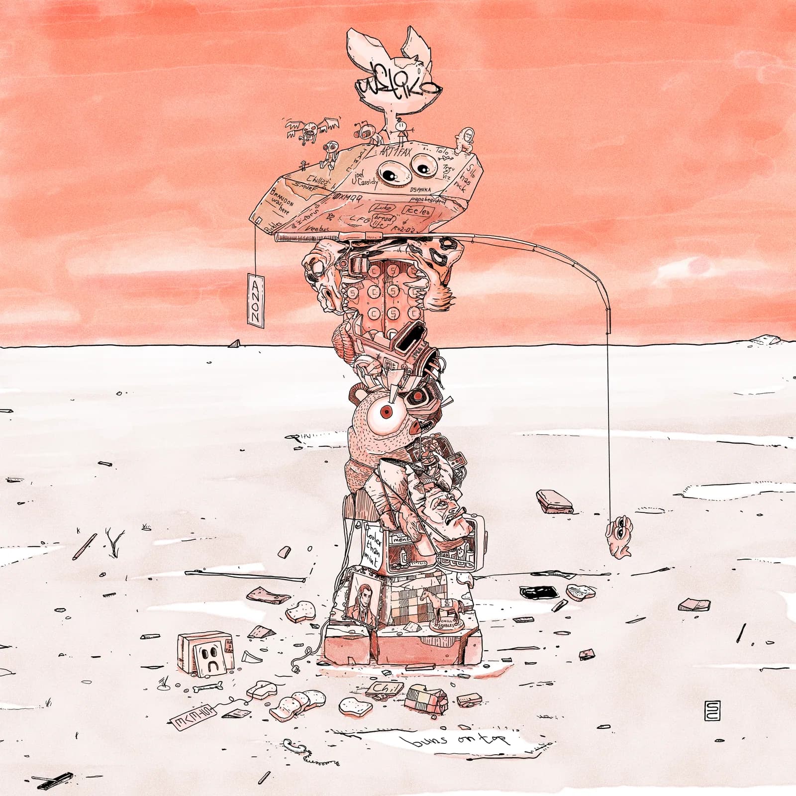Totem #10 by Sirius Crocodile