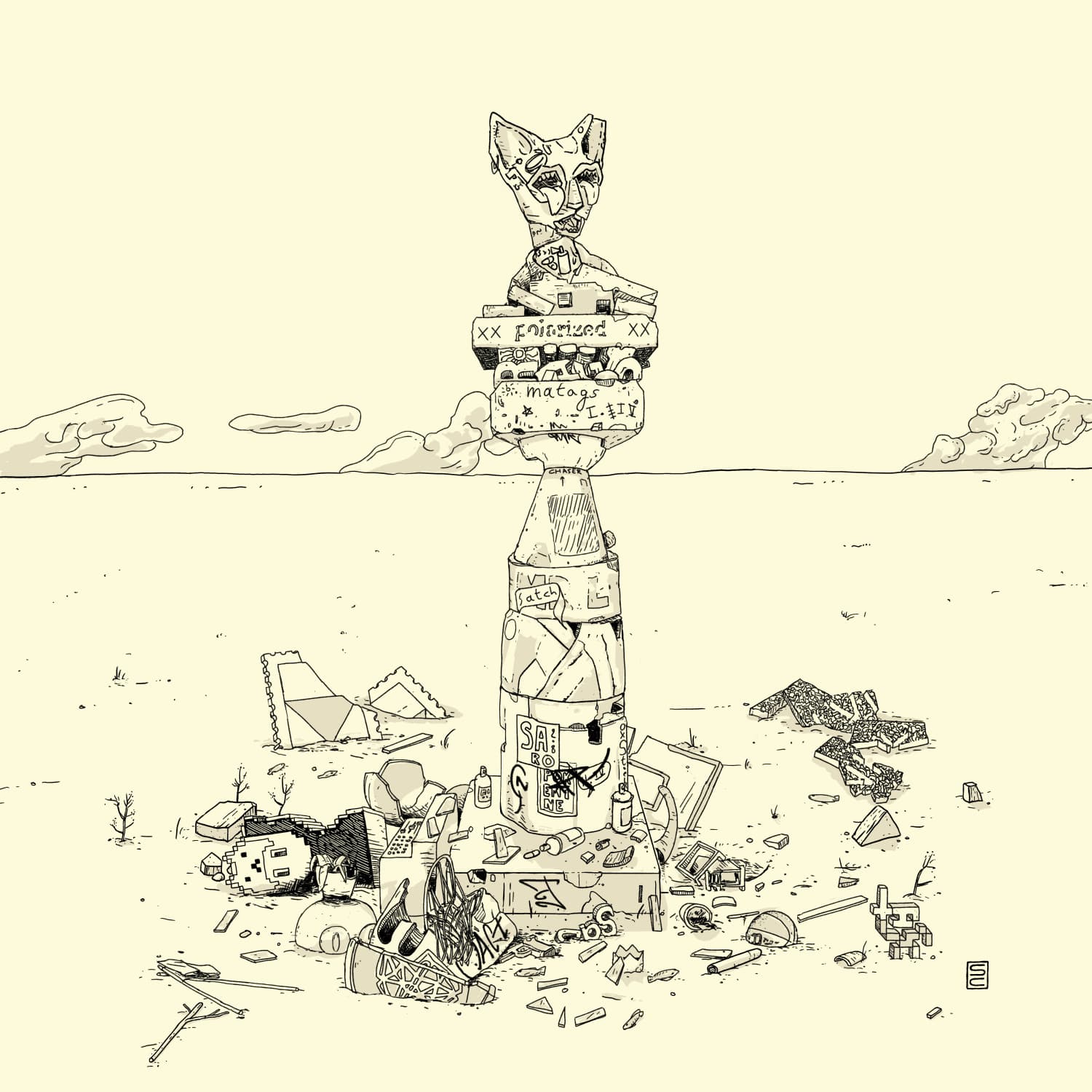 Totem #1 by Sirius Crocodile